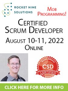 scrum developer training