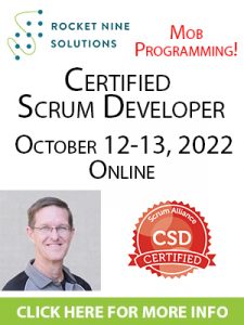 scrum developer training, csd training