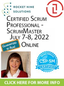 certified scrum professional scrum master