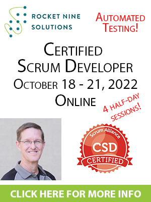 certified scrum developer training