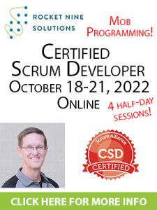 certified scrum developer training