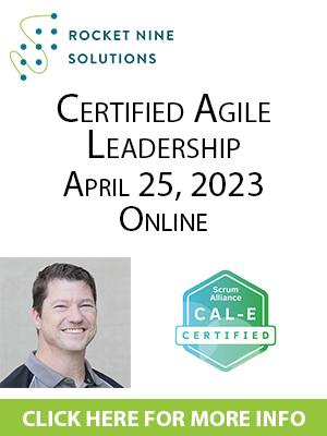 certified agile leadership training, CAL-essentials
