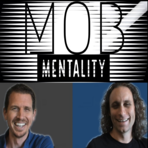 mob mentality show album cover, agile technical practices, scrum developer, mob programming